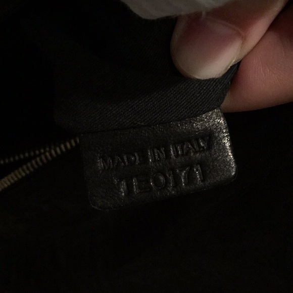 Givenchy Obsidia Black Sheepskin Leather Clutch - Picture 8 of 8